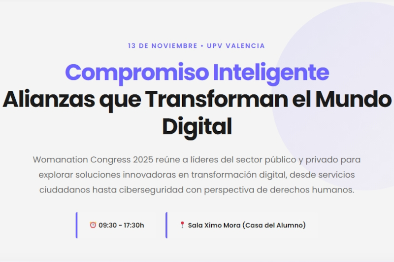 Womanation Congress 2025 Valencia